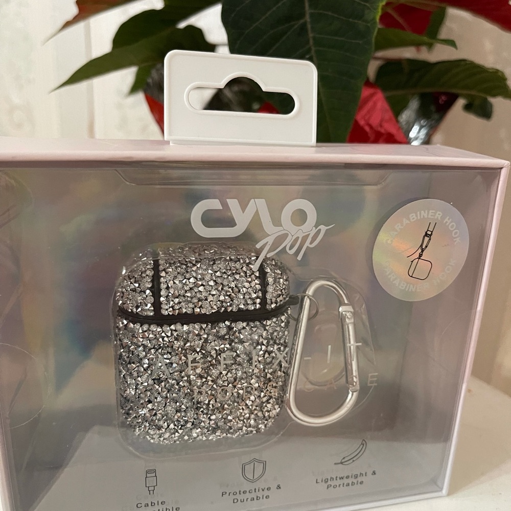 glitter ear pods case